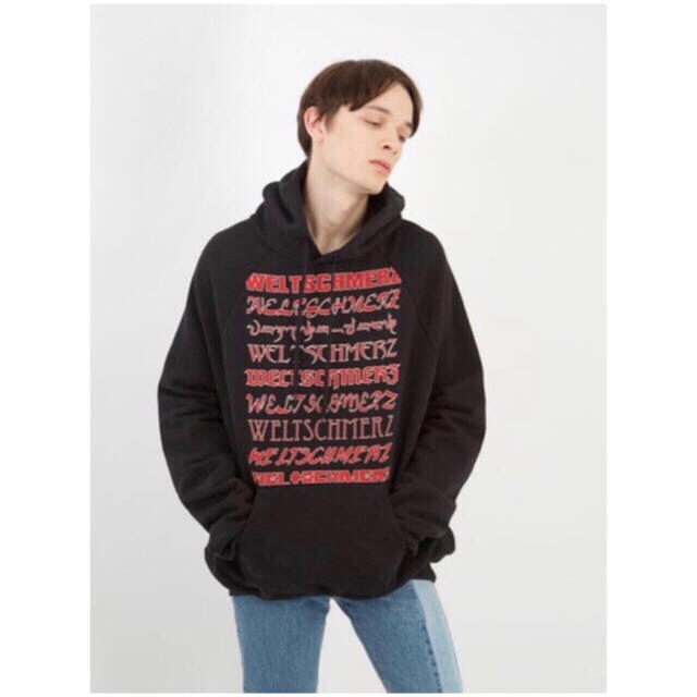 VETEMENTS Weltschmerz  Hoodie