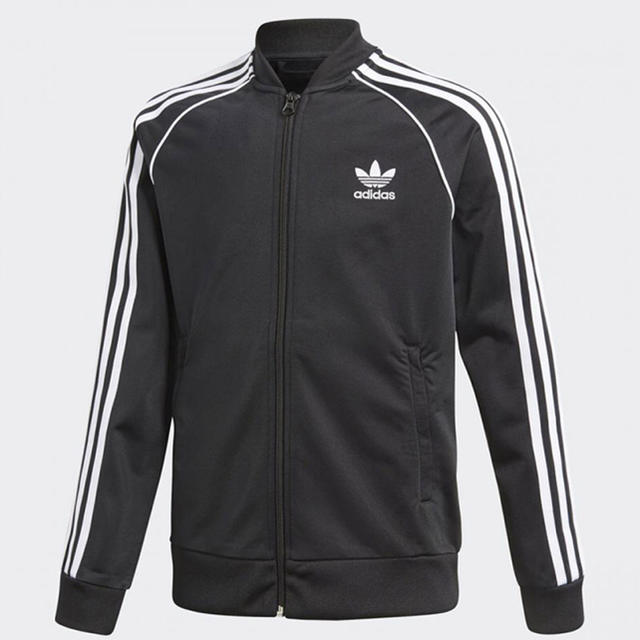 adidas(アディダス)の★タグ付新品★アディダス SST トラックトップ ジュニア ブラック 160cm レディースのトップス(トレーナー/スウェット)の商品写真