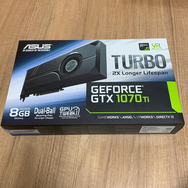 グラボ GPU ASUS GEFORCE GTX 1070Ti