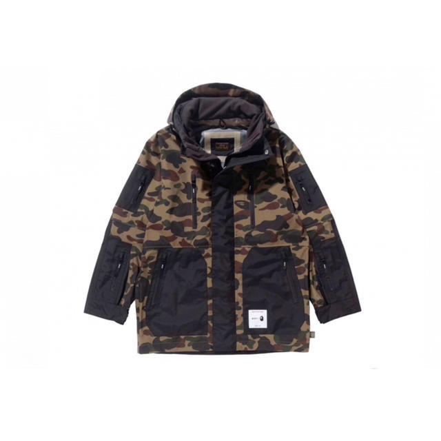 A BATHING APE - wtaps × APE シェルパジャケットの通販 by ymgk23's shop｜アベイシングエイプならラクマ