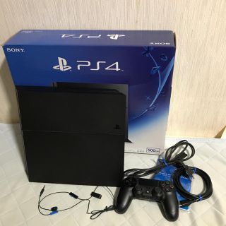 プレイステーション4(PlayStation4)のps4本体 CUH-1200AB01 美品 ジェットブラック(家庭用ゲーム機本体)