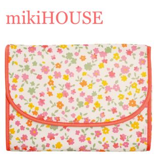 ミキハウス(mikihouse)の⚠️なゆ様専用です⚠️ミキハウス 花柄 母子手帳ケース(母子手帳ケース)