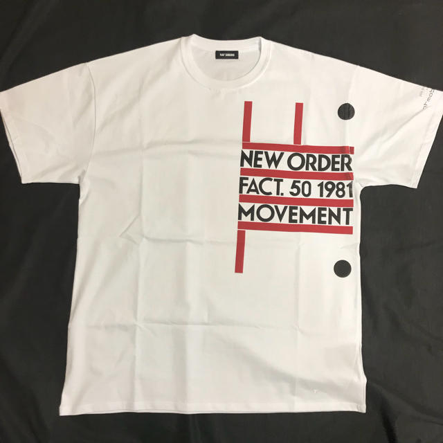 東京大放出セール ラフシモンズ 18ss new order Tシャツ raf simons ...