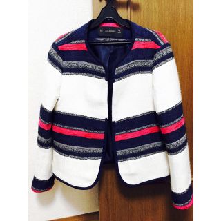 ザラ(ZARA)のZARA ジャケット♡(ノーカラージャケット)