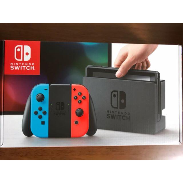 【新品未使用】Nintendo Switch ネオンブルー