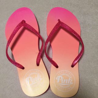 ヴィクトリアズシークレット(Victoria's Secret)の新品 PINK♡サンダル(サンダル)