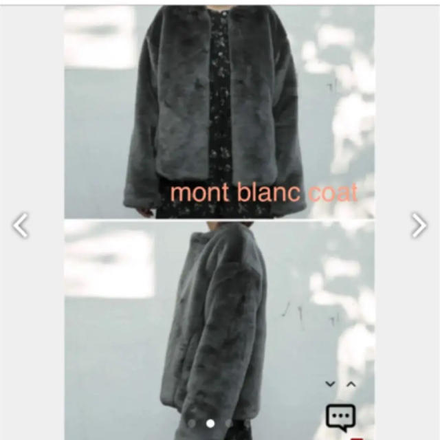 MONT BLANC COAT" 即購入可能 2