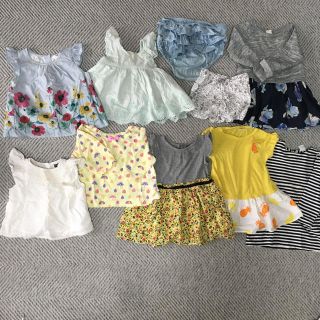 ベビーギャップ(babyGAP)のbabygap  など 女の子 80 まとめ売り(ワンピース)