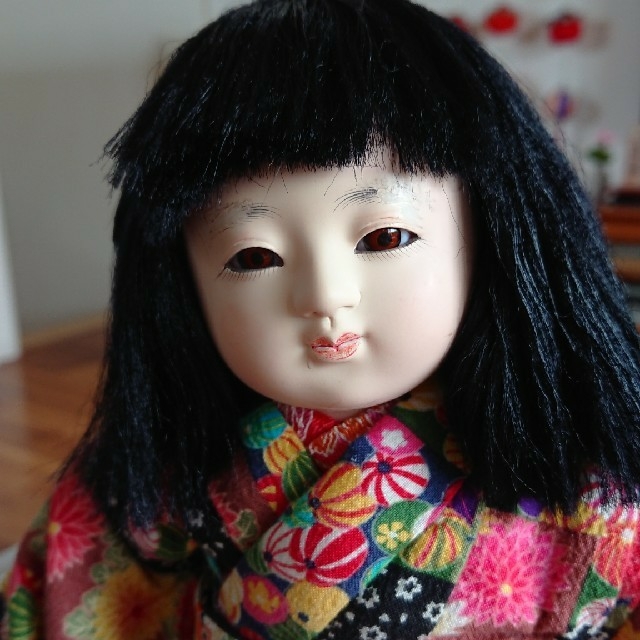 日本人形 市松人形 最終値下げしました ハンドメイドのぬいぐるみ/人形(人形)の商品写真