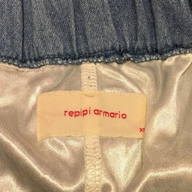 repipi armario(レピピアルマリオ)のレピピ  アルマリオ★デニムスカート キッズ/ベビー/マタニティのキッズ服女の子用(90cm~)(スカート)の商品写真