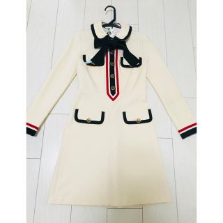 グッチ(Gucci)のGUCCI ワンピース やや難あり(ひざ丈ワンピース)