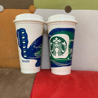 スターバックスコーヒー(Starbucks Coffee)のセール！！新品♡スターバックス マレーシア 限定 リユーザブルカップ ２個セット(グラス/カップ)