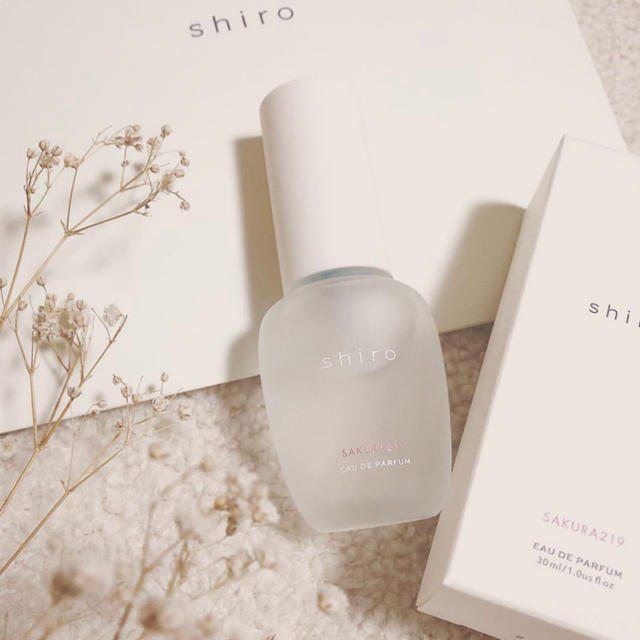 shiro 限定完売品  sakura219 さくら オードパルファン 30ml