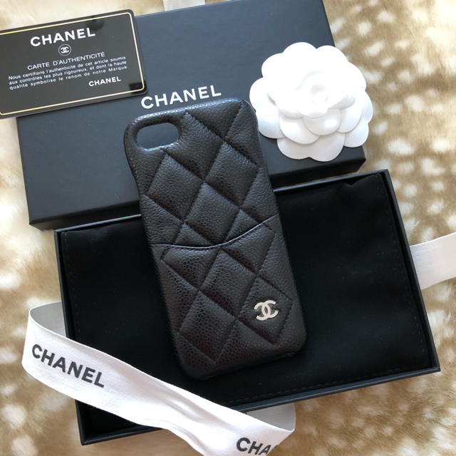 エルメス iphone8plus ケース シリコン | CHANEL - 希少未使用 CHANEL iphone 7/8 キャビアスキン スマホケースの通販 by ちゃんなな's shop｜シャネルならラクマ