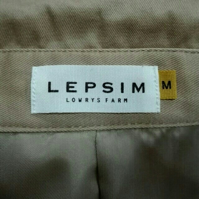 LEPSIM(レプシィム)のトレンチコ―ト(LEPSIM)sizeM レディースのジャケット/アウター(トレンチコート)の商品写真