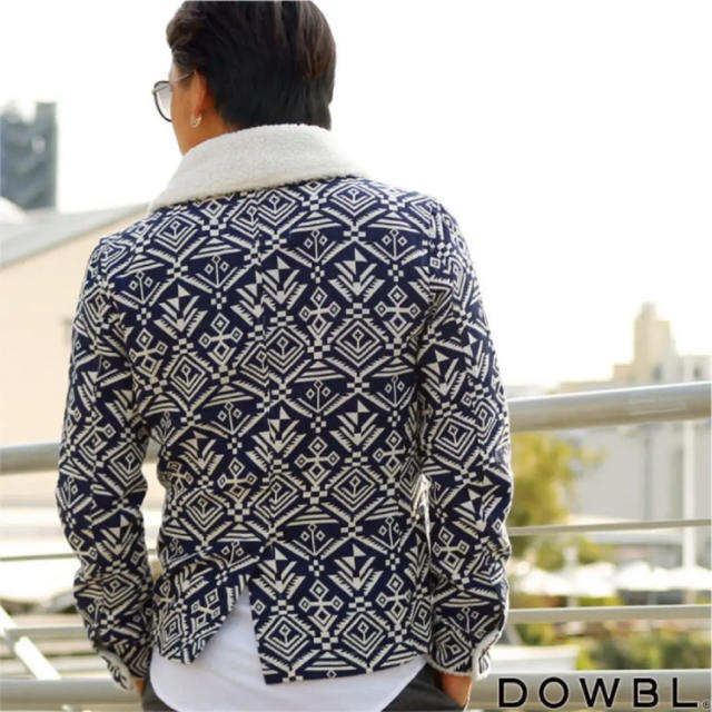 DOWBL(ダブル)のDOWBL ダブル シオメトリックショール ジャケット メンズのジャケット/アウター(テーラードジャケット)の商品写真