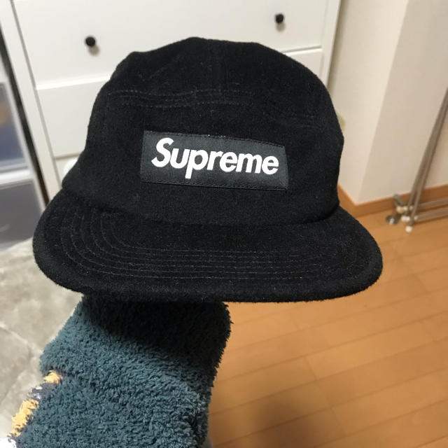 Supreme  Loro piana  wool camp cap 18aw