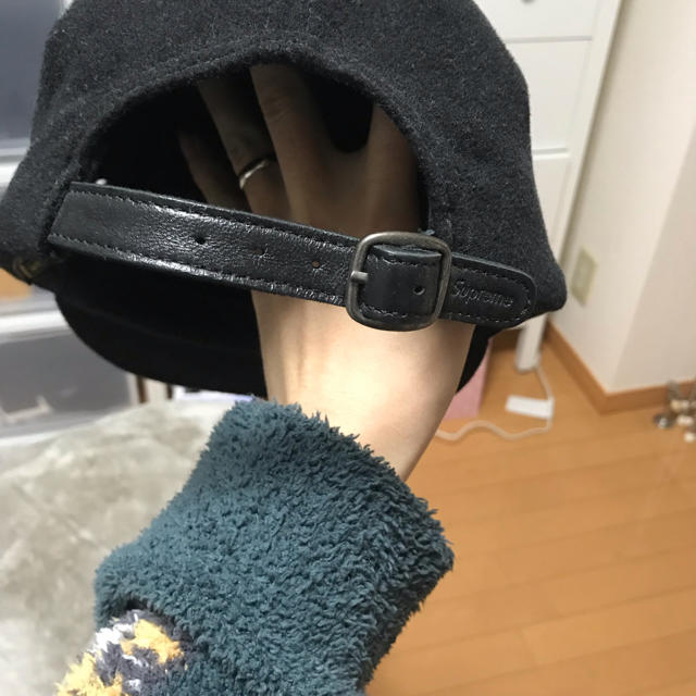 Supreme  Loro piana  wool camp cap 18aw