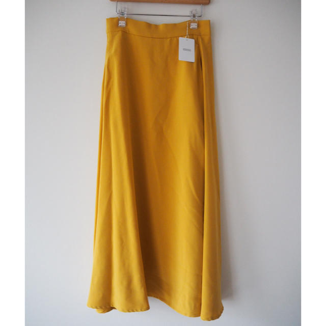 【新品未使用】MAGASEEK×RH フレアロングスカート イエロー Sサイズ レディースのスカート(ロングスカート)の商品写真