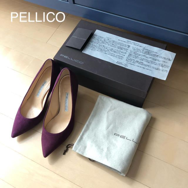 レディース極美品⭐️定価49680円／PELLICO／ペリーコ ポインテッド パンプス