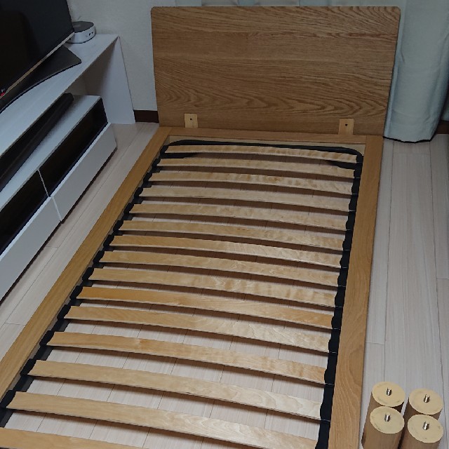 MUJI (無印良品) - TT様専用 無印良品 オーク材 ベッドフレーム ヘッド