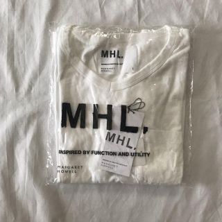 マーガレットハウエル(MARGARET HOWELL)のMHL.  ロゴ Tシャツ ホワイト新品未使用(Tシャツ(半袖/袖なし))