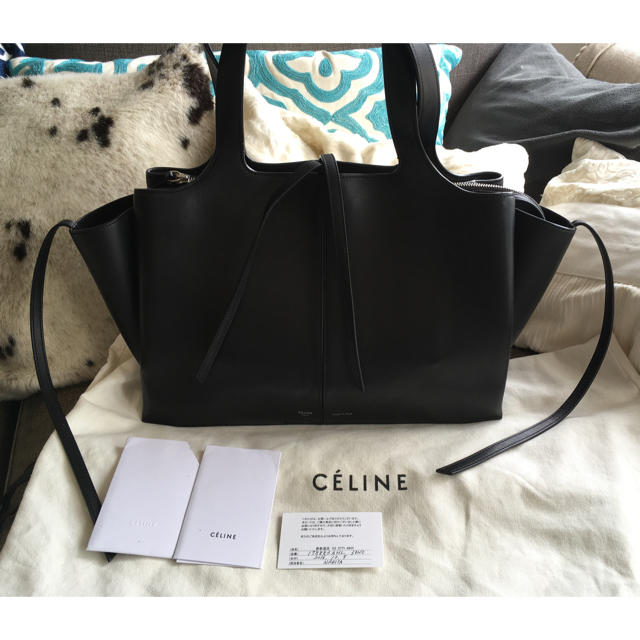 バーゲンセール ✨CELINE✨定価35万 トライフォールド トートバッグ