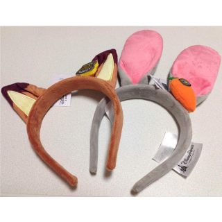 単品もOK☆ズートピア ニック&ジュディ カチューシャ セット