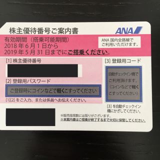 エーエヌエー(ゼンニッポンクウユ)(ANA(全日本空輸))のANA 株主優待券(その他)