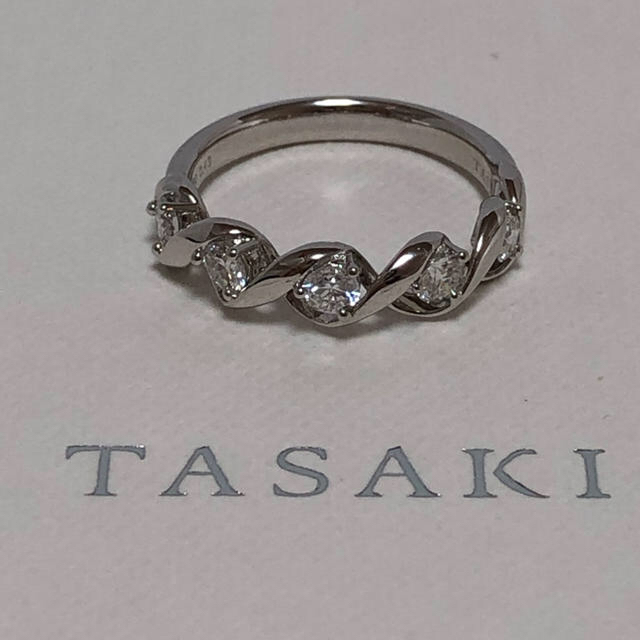 TASAKI - 2017年購入  保証書付き  タサキ  0.43ct  デザインダイヤリング