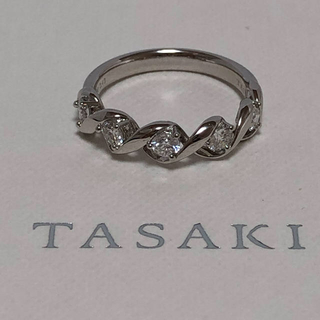 タサキ(TASAKI)の2017年購入  保証書付き  タサキ  0.43ct  デザインダイヤリング(リング(指輪))
