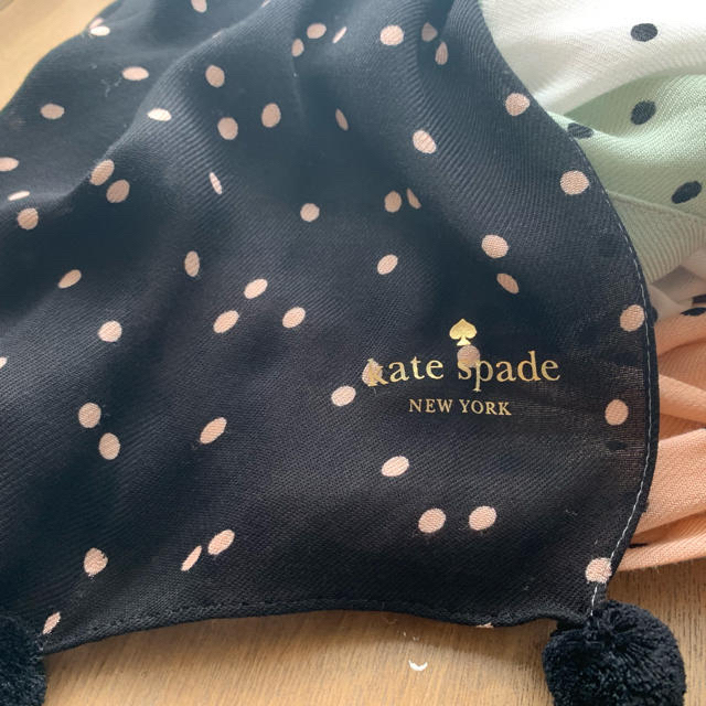 kate spade new york(ケイトスペードニューヨーク)のKate Spade New York ドットストール レディースのファッション小物(ストール/パシュミナ)の商品写真
