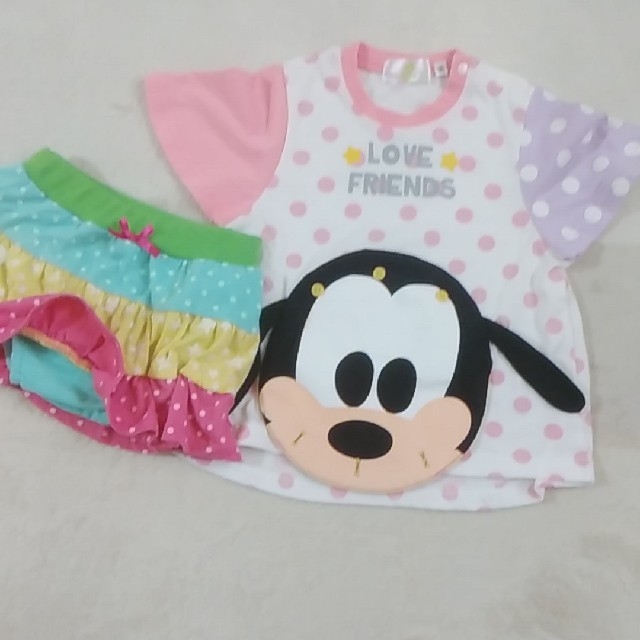 Disney(ディズニー)の夏みかん様専用マルチーズリュックとまとめて キッズ/ベビー/マタニティのキッズ服女の子用(90cm~)(その他)の商品写真