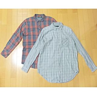 トップショップ(TOPSHOP)のTOPSHOPチェックシャツSET(シャツ/ブラウス(長袖/七分))