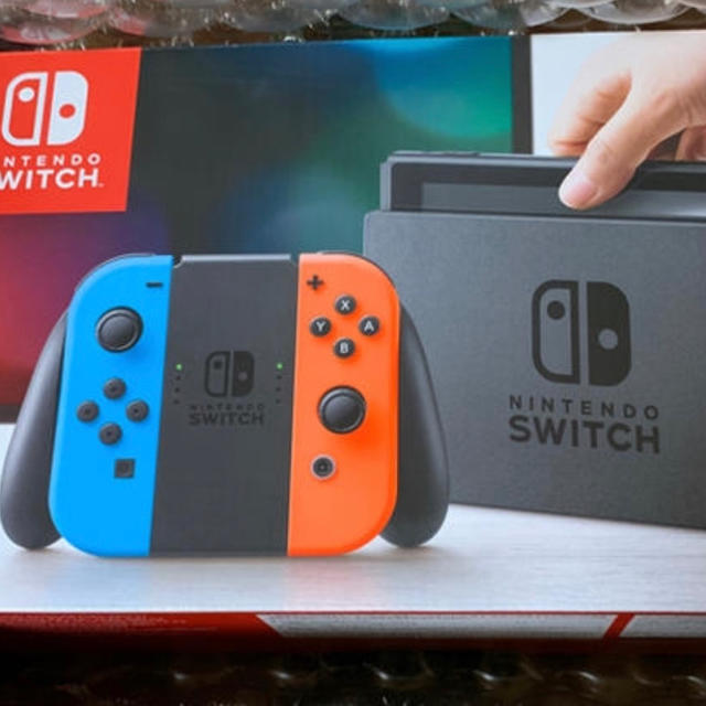 新品 ニンテンドースイッチ ネオンブルー ネオンレッド