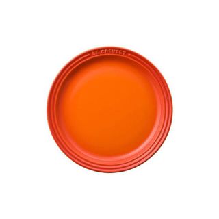 ルクルーゼ(LE CREUSET)の【新品未使用】ル・クルーゼ ラウンドプレート 23cm オレンジ(食器)