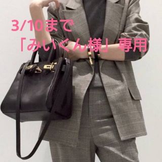 アパルトモンドゥーズィエムクラス(L'Appartement DEUXIEME CLASSE)の希少ブラウンシータパランティカ2WAY TOTE BAG(M)(ハンドバッグ)