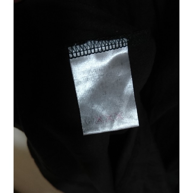 FELISSIMO(フェリシモ)のフェリシモ.frメンズTシャツ炭黒中古 メンズのトップス(Tシャツ/カットソー(半袖/袖なし))の商品写真