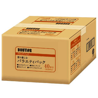【未開封】ドトール ドリップコーヒー 40袋バラエティセット(コーヒー)