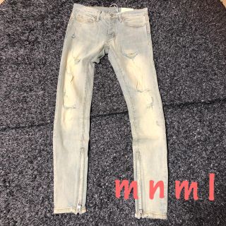 フィアオブゴッド(FEAR OF GOD)のmnml ミニマル ヴィンテージ加工 ストレッチデニム(デニム/ジーンズ)