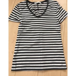 アズールバイマウジー(AZUL by moussy)のボーダー 半袖長袖2枚セット(Tシャツ(半袖/袖なし))