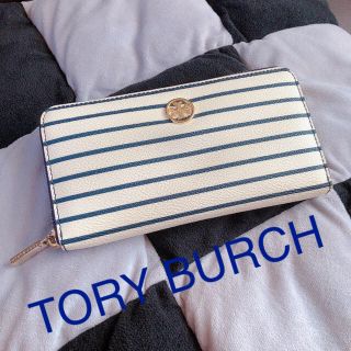 トリーバーチ(Tory Burch)のお値下げ中！ 【トリーバーチ】ラウンドファスナー 長財布 (財布)