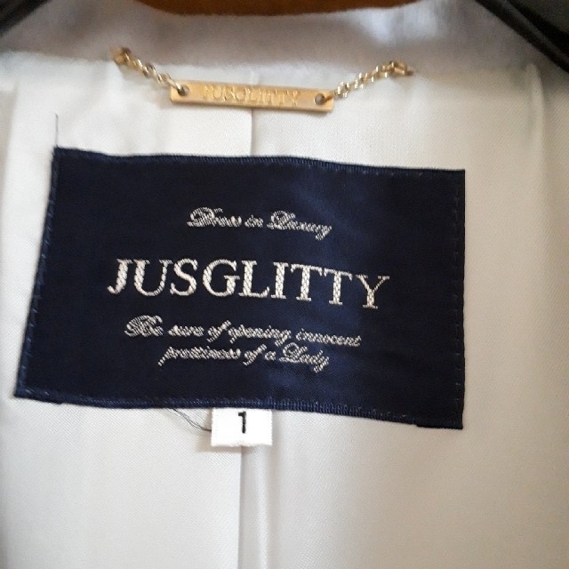 JUSGLITTY(ジャスグリッティー)の専用　ジャスグリッティー　チェスターコート レディースのジャケット/アウター(チェスターコート)の商品写真