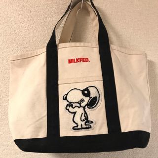 ミルクフェド(MILKFED.)のmilkfed. ミルクフェド トート バッグ snoopy (トートバッグ)