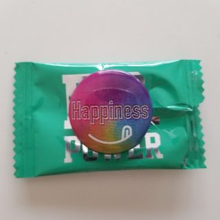 イーガールズ(E-girls)のE.G.POWER Happiness ロゴ缶バッジ(その他)