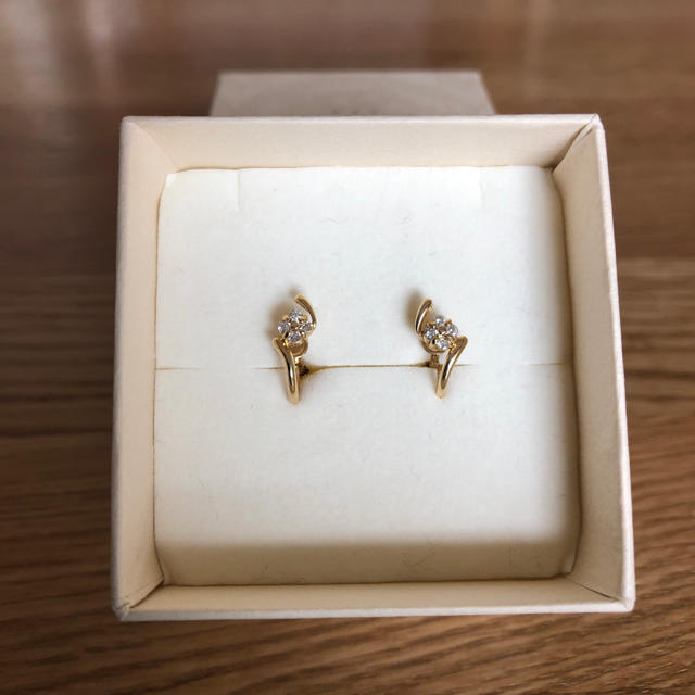 JEWELRY TSUTSUMI - 【最終お値下げ‼️】☆ダイヤモンドK18イヤリング