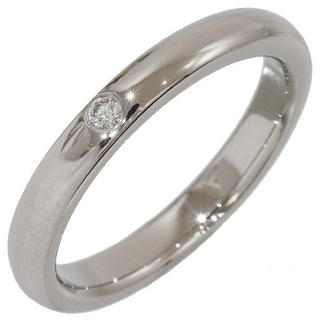 ティファニー(Tiffany & Co.)のティファニープラチナ1Pダイヤリング サイズ直し無料(リング(指輪))