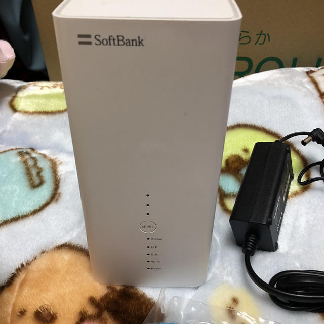 Softbank(ソフトバンク)の美品 ソフトバンクエアー SoftBankAir スマホ/家電/カメラのPC/タブレット(PC周辺機器)の商品写真