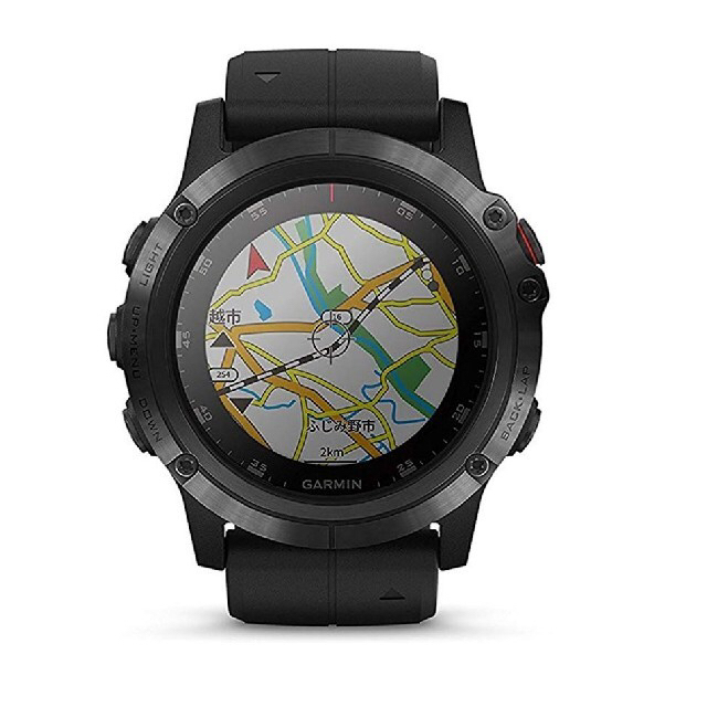 GARMIN(ガーミン)のfēnix 5X Plus Sapphire Black

 メンズの時計(腕時計(デジタル))の商品写真