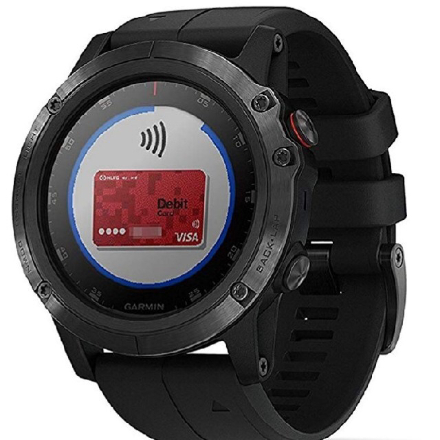 GARMIN(ガーミン)のfēnix 5X Plus Sapphire Black

 メンズの時計(腕時計(デジタル))の商品写真